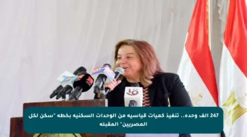 247 ألف وحدة.. تنفيذ كميات قياسية من الوحدات السكنية بخطة “سكن لكل المصريين” المقبلة